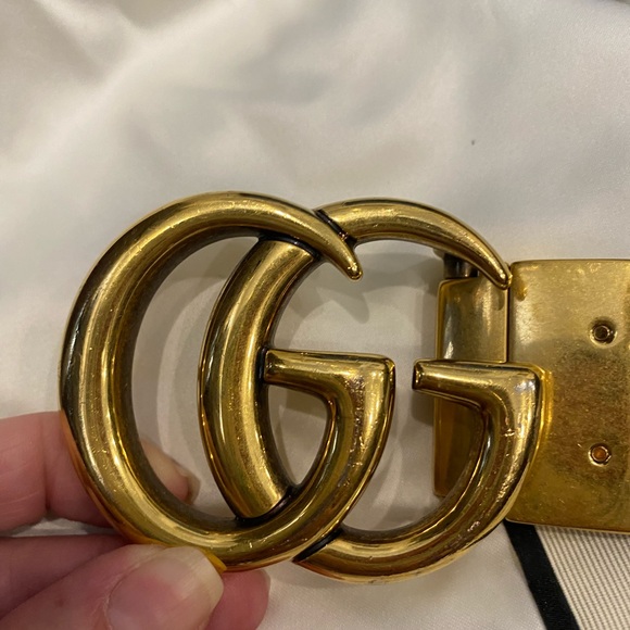 GUCCI Reversible Belt Double G Sz 85 - Picture 5 of 16